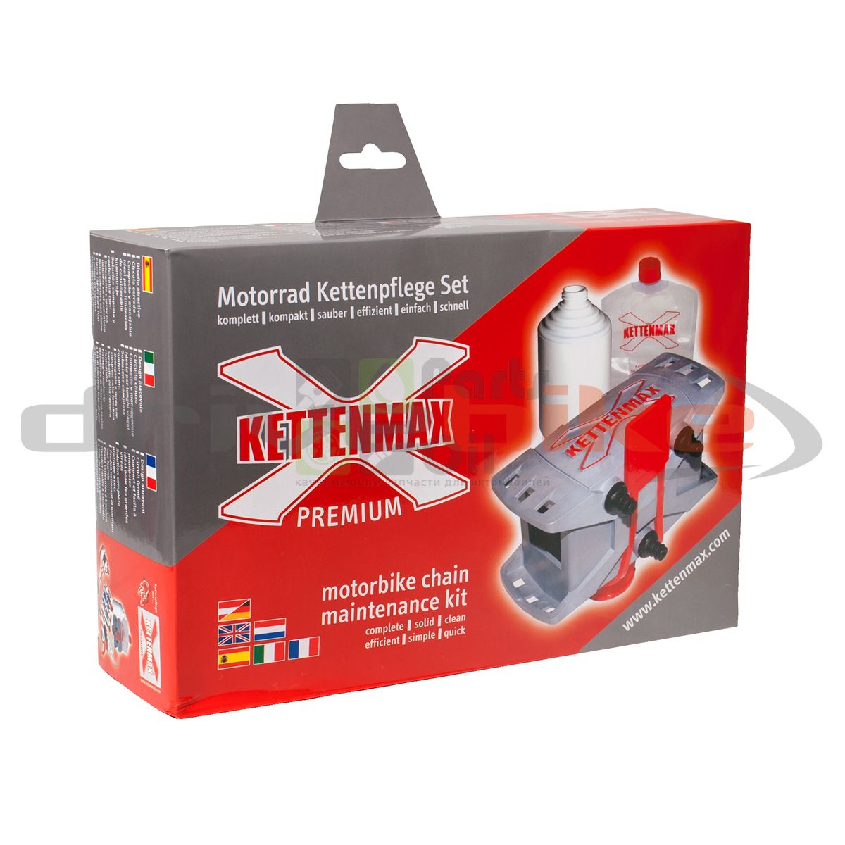 KettenMax Premium Light набор для очистки и смазки цепи