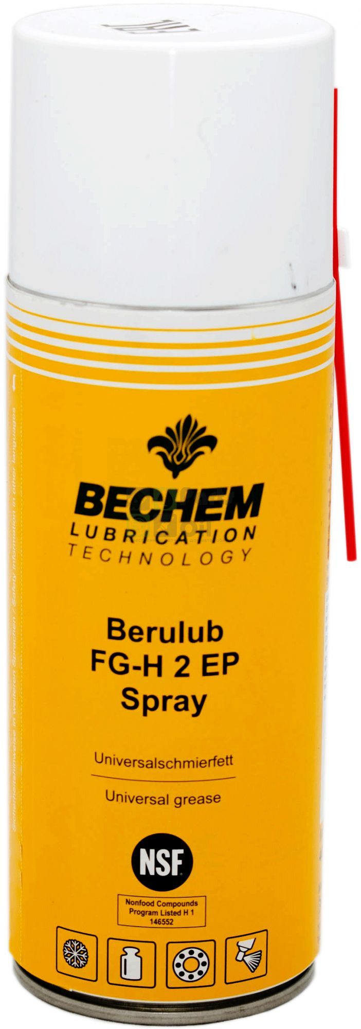Пластичная смазка Bechem Berulub FG-H 2 EP Spray (400 мл)