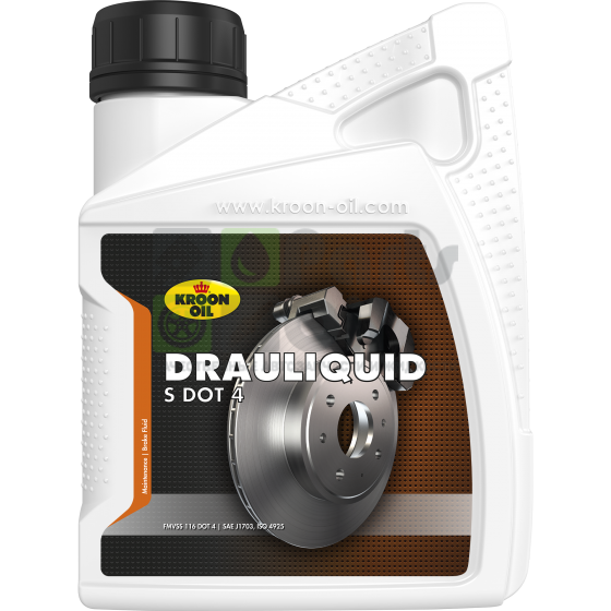 Жидкость тормозная KROONOIL RAULIQUID-S DOT-4 0.5 л 35663