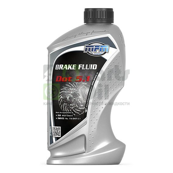 Жидкость тормозная MPM OIL DOT-5.1 1 л 21001