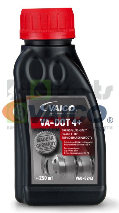 Жидкость тормозная VEMO (VAICO) DOT-4+ 0.25 л V60-0243