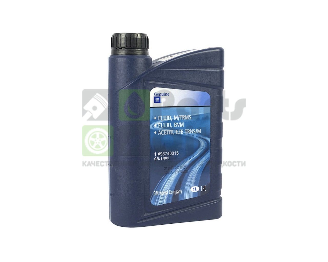 Масло трансмиссионное GENERAL MOTORS 93740315 MTF, вязкость 75W-90