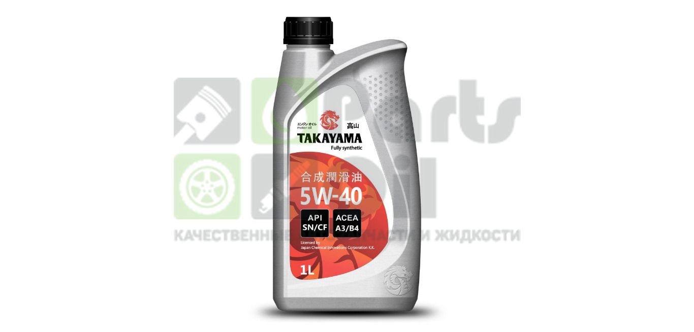 Масло моторное TAKAYAMA 605529 синтетическое SAE 5W-30 API SN/СF пластик 1л